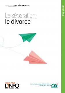 Guide Mes démarches "La séparation, le divorce"